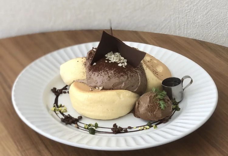 ▼ショコラパンケーキ